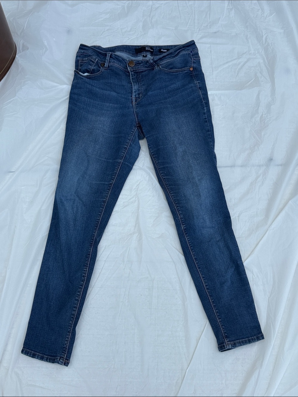 1822 Denim Women's adrianna Blue Skinny Jeans